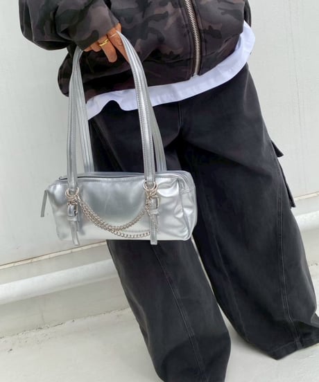 double zip bag「chain」#668858