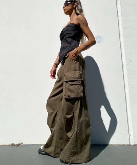 2way cargo pt「double pocket」ベルト付 #25193