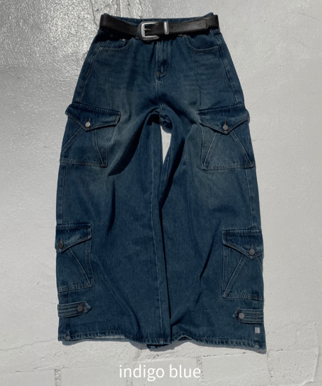 cargo denim「envelope」#91037（ベルト付き）