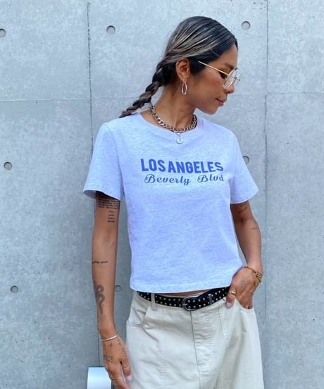compact tee「LOSANGELES」#86517