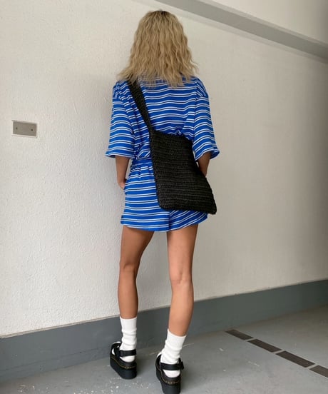 2way shoulder bag「straw」#11