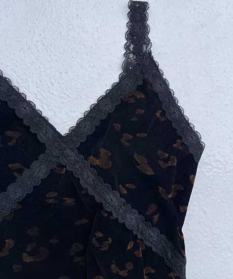 race leopard camisole「velours」#251270