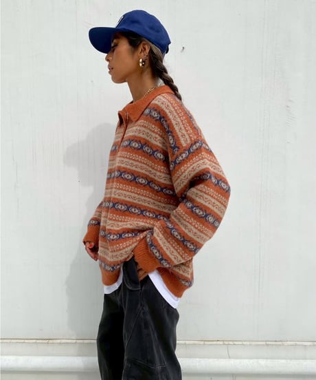 pattern knit「collar」#5066159