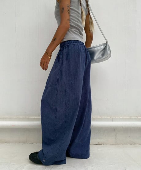 easy wide pt「stripe」#6059965