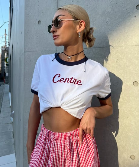 logo ringer T 「Centre」#1863