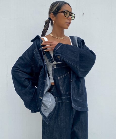 denim coat「indigo」#65263