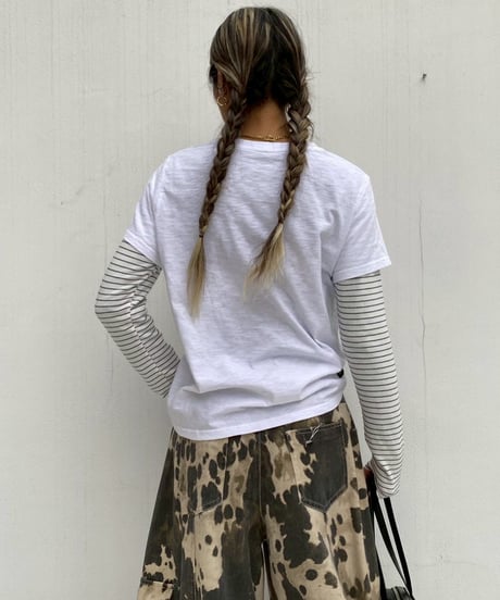 【¥6,600→¥5,000】layered lonT「border」#616026601