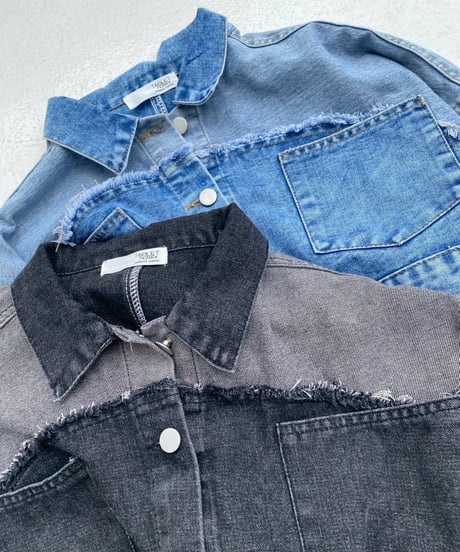 cropped denim jc「Flip」#658