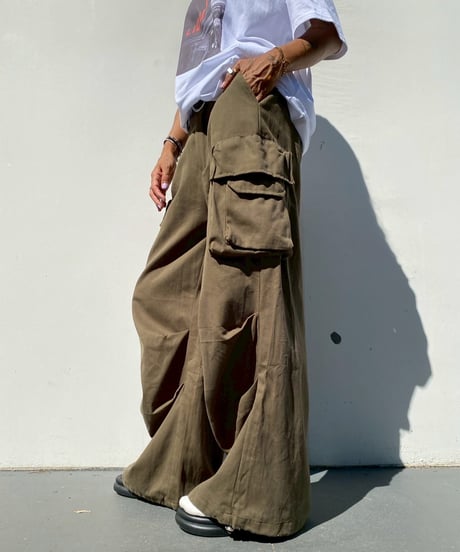 2way cargo pt「double pocket」ベルト付 #25193
