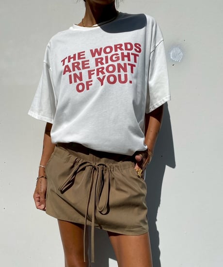print  big T「WORDS」#8375