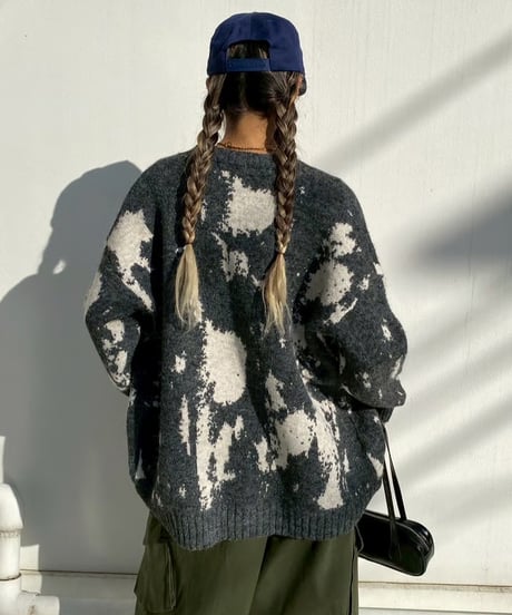 knit cardigan「V pattern」#588008512