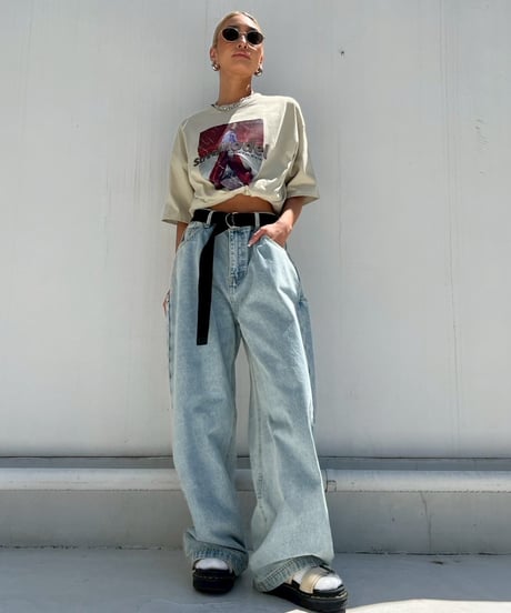 denim tapered pt「pocket」#68053