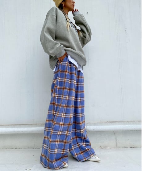 wide tuck pt「colorful check」#25810510