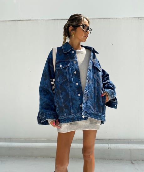 side slit denim jc「drawing」#503-2