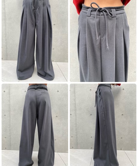 rope tuckedwide pt「plicate details」#88177