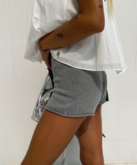 knitted shorts「rolled」#01258