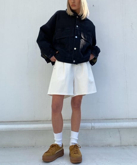 denim short pt 「Baggy」#122