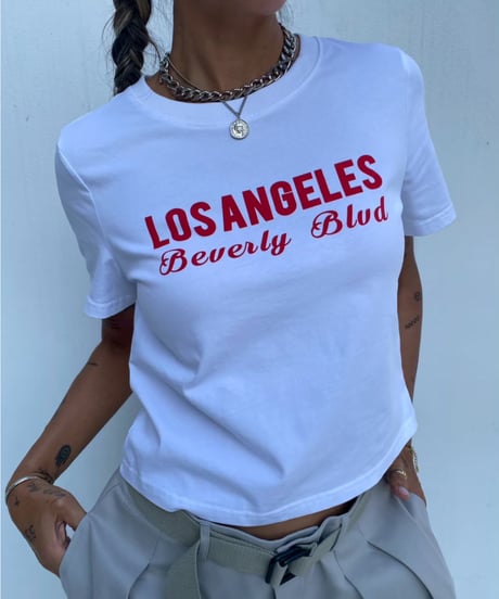 compact tee「LOSANGELES」#86517