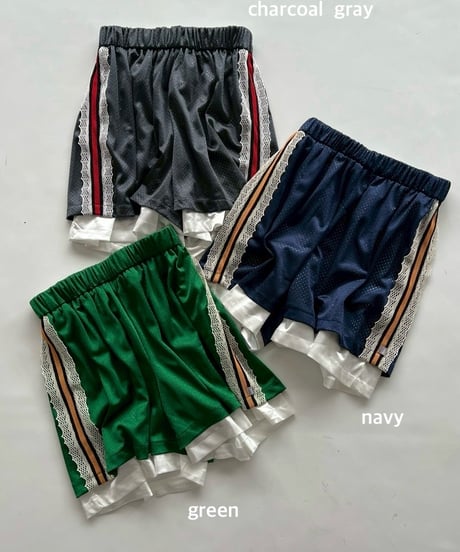 layered shorts「basket」#83065【6/24以降発送】