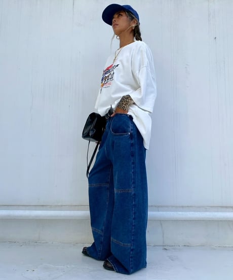 oversized T「running club」#203259