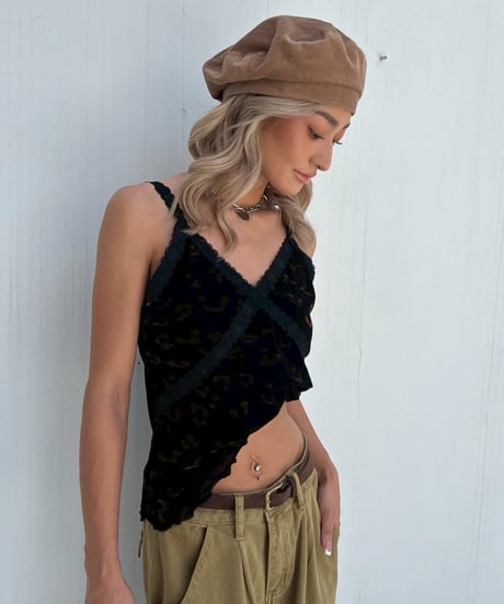 race leopard camisole「velours」#251270