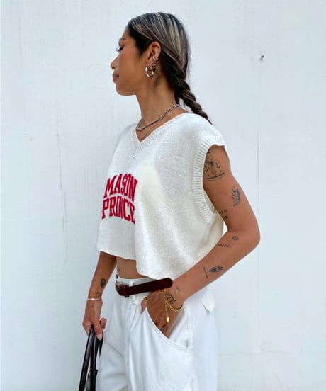 box knit tank「MASON」#256164