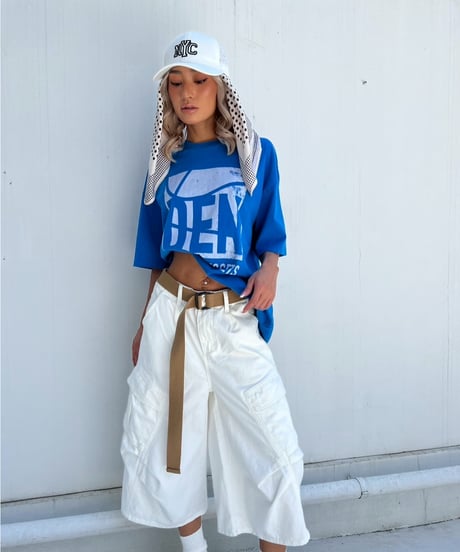 wide tee「DEN」#8386