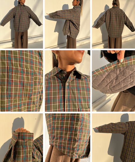 冬物非公開oversized jc「cool check」#99235510