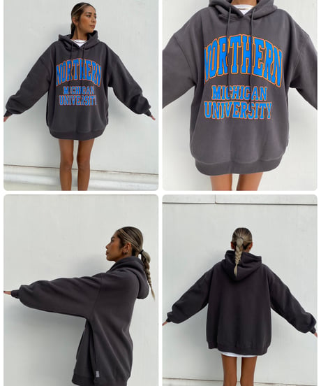 college big hoodie「NORTHERN」#623813