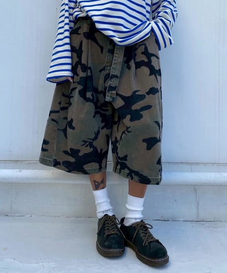 half pt「camo belt」#011511