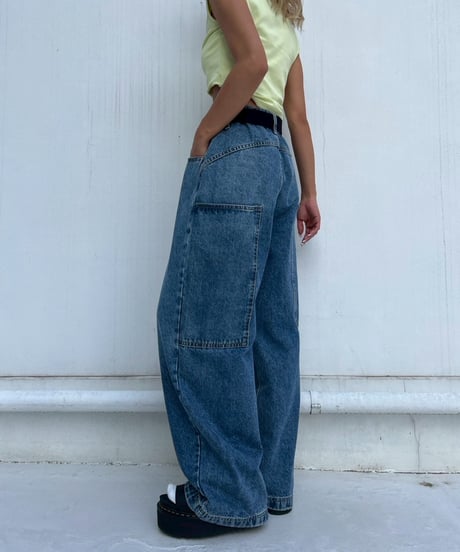 denim tapered pt「pocket」#68053