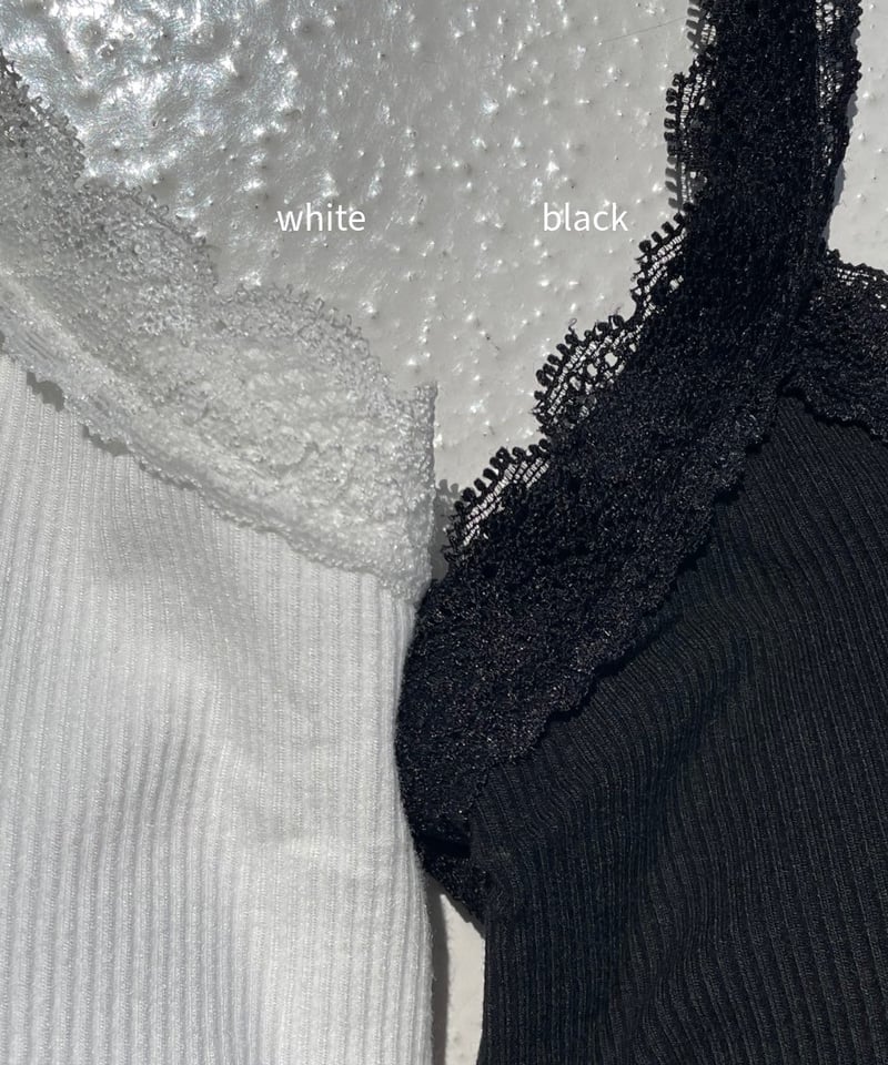 lace camisole「no aegnl」#2503 | tablethotel-sūdo