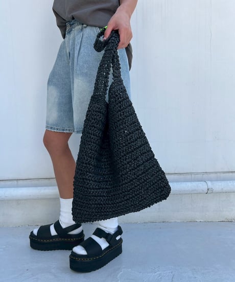 2way shoulder bag「straw」#11