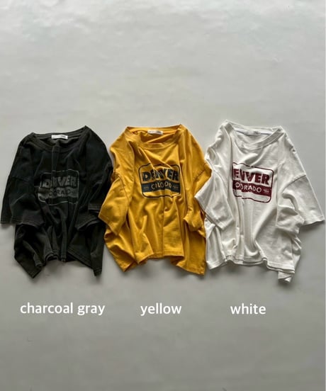 pigment tee「box²」 #32865
