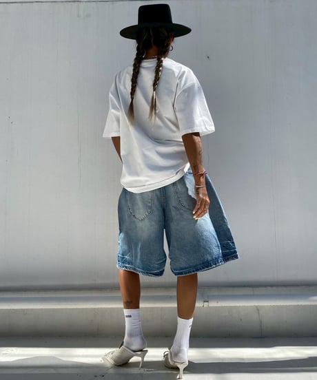denim half pt「wrinkles」#68823163