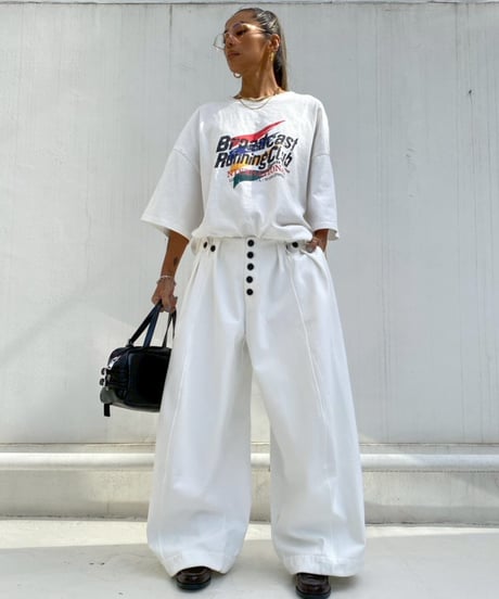 oversized T「running club」#203259