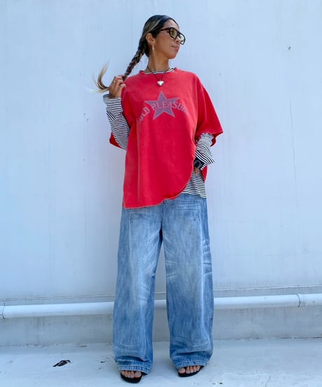 loose curve denim「wash」#2608964