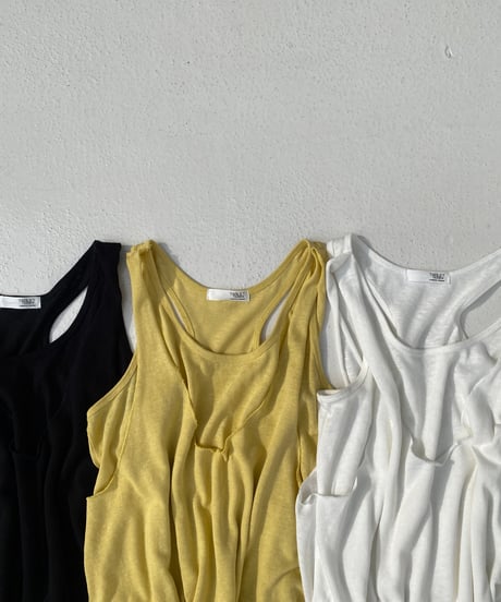 layered tanktop「two」#7062