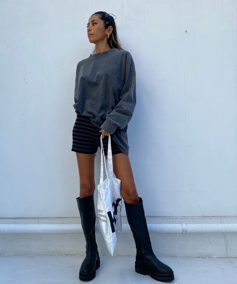 knit short pt「border」#7395 | tablethotel-sūdo