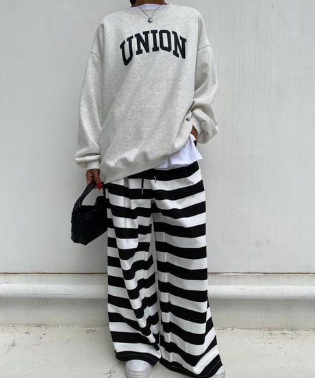 【¥7,300→¥5,800】border wide pt「flare」#6660