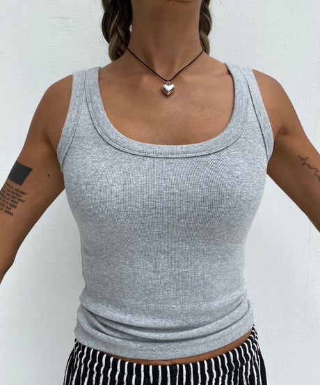 square neck tank #6073
