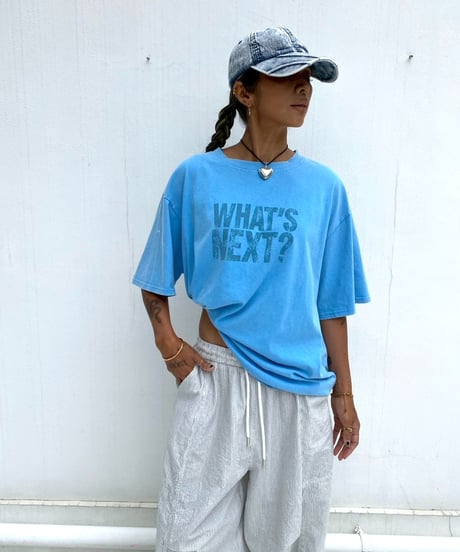 pigment tee「WHAT'S」#2610665