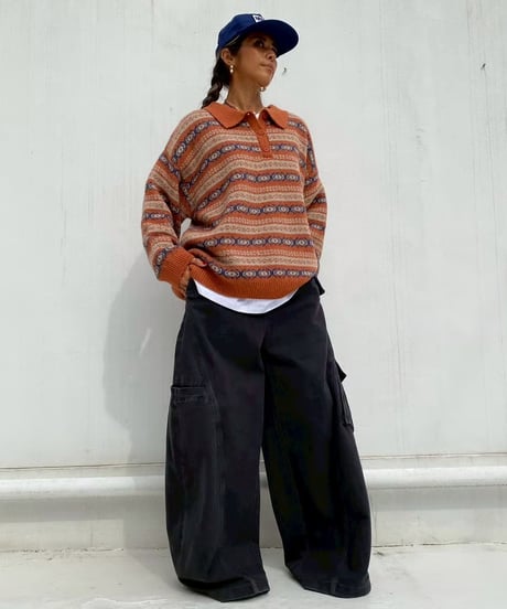pattern knit「collar」#5066159
