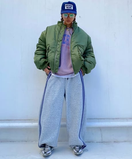 oversized blouson「volume khaki」#13911511
