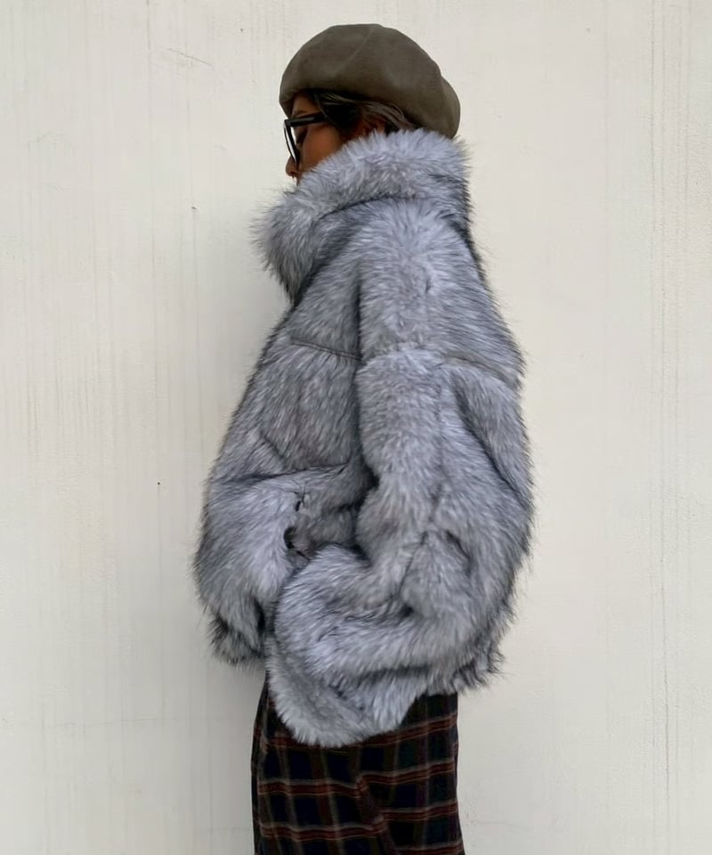 2way coat「fur leather」（リバーシブル）#251063511 | tabl