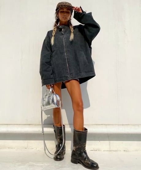 denim jc「stand collar」#198958