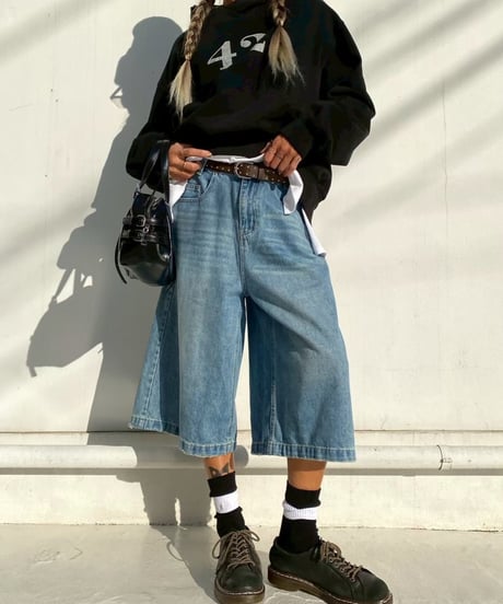 half pants「bermuda」#50356512(ベルト付き)