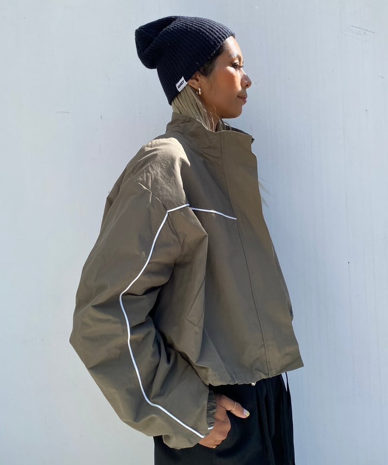 nylon jacket「shirring」#8869-1 | tablethotel-sūdo nylon jacket「shirring」#8869-1 | tablethotel-sūdo