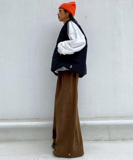 wide pt「corduroy tuck」#5802510
