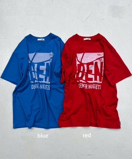 wide tee「DEN」#8386